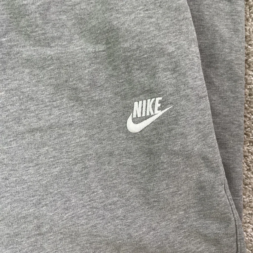 Y2K Nike Sportswear Sweatpants Mens 3XL Gray French Terry Elastic Waist Pockets